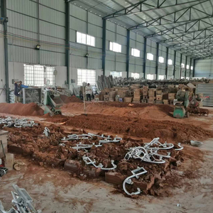 Décoration de jardin Lampe de jardin antique en fonte forgée américaine Poteau étanche IP65 Vintage Post Lamp - Product Image 5