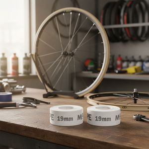 Nastro per Cerchioni Bici in Cotone Deluxe, Adesivo ad Alta Resistenza, Valvole Schrader, Resistente al Calore e alla Pressione, Striscia per Ruote di Grandi Dimensioni - Product Image 5