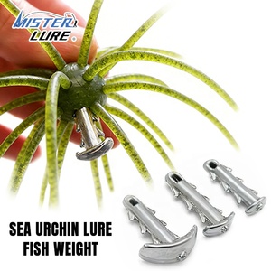 MISTER LURE Plomos de Aleación de Plomo de 3/32 oz, 3/16 oz, 1/8 oz, Formas <span class=keywords><strong>Redondas</strong></span> de Bala, <span class=keywords><strong>Pesas</strong></span> de Plomo para Señuelos de Erizo de Mar - Product Image 1