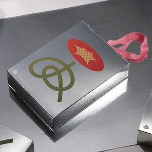 Boîtes <span class=keywords><strong>de</strong></span> rangement pliables en carton ondulé écologiques personnalisées, autocollants pour boîtes cadeaux durables pour l'artisanat - Product Image 4