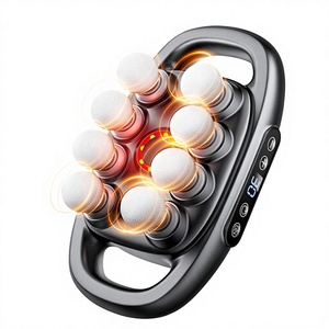 Cross-Border Eight-<b>Head</b> Fascia Gun Powerful Motor 39kg 8-<b>Head</b> <b>Massage</b> Gun Deep-Kneading Rechargeable Lithium Battery 30-Speed - Product Image 1