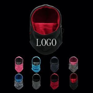 Pasamontañas de Forro Polar para Deportes de Invierno, Máscara de Esquí Unisex para Adultos, Cubre Rostro Térmico de Felpa, para Negocios, Pesca y Clima Frío - Product Image 1