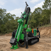 Foreuse de carottage portable automatique à moteur diesel, 1000 m de profondeur, avec boîte de vitesses à système entièrement hydraulique pour le forage rapide de minerai