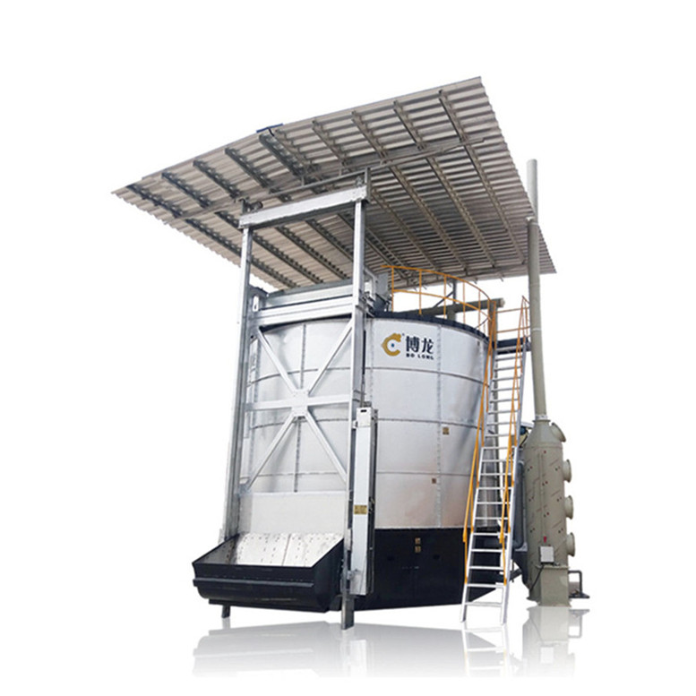 Mushroom compost bagging turner packing machine machine compost organic composter automatic