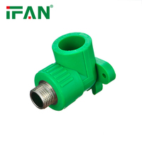 Tuyaux et raccords IFAN PPR soudant les raccords PPR standard DIN pour l'approvisionnement en eau chaude et froide