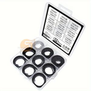 Kit de diodes SMD 9Value 0805 <span class=keywords><strong>SOD123</strong></span> SOD323 1206 1N5819 1N4007 <span class=keywords><strong>1N4148</strong></span> pour la réparation électronique - Product Image 4