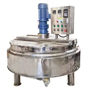 Trung Quốc nhà sản xuất thép không gỉ homogenizer 500L xà phòng lỏng áo trộn xe tăng