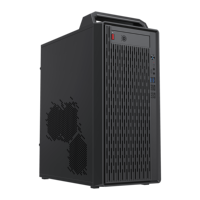 Factory M-ATX Mid Tower Computer Case MicroATX Form Factor MicroATX Form Factor Metal Material in Stock