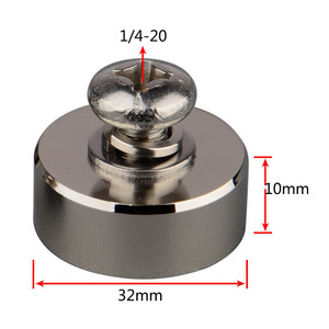 Công Nghiệp Rock Ánh Sáng Từ Núi Neodymium Nồi Nam Châm Stud Đường Kính 20Mm Vĩnh Viễn NdFeB Nam Châm Hàn Cắt Bao Gồm - Product Image 5