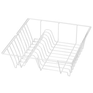 MetalTex Dish Rack Piccolo <b>Small</b> Size Wire Draining <b>Basket</b> Kitchen Sink Organizer - Product Image 1