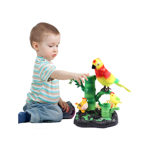 Jacko Toys Control de voz eléctrico Rockery Parrot Toys Juguetes de pájaros controlados por voz - Product Image 5