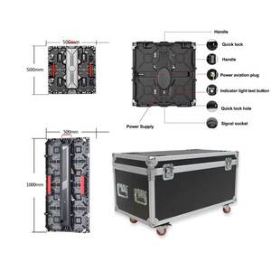 Écran LED d'intérieur P1.<span class=keywords><strong>9</strong></span> avec animation, 7680Hz, panneau vidéo à service frontal pour affichage numérique commercial en centre commercial - Product Image 2