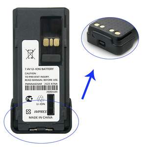 แบตเตอรี่ Apx900 Pmnn4424ar โมโตโรล่าสำหรับโมโตโรล่า Apx2000แบตเตอรี่ Apx4000อิมเพรสส์แบตเตอรี่ Pmnn4424วิทยุสำหรับโมโตโรล่า Apx3000 - Product Image 2