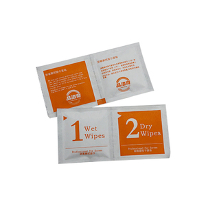 OEM ODM tissu Non-tissé domestique Non alcoolisé jetable électronique et lentille combinaison sec humide lingettes propres - Product Image 3