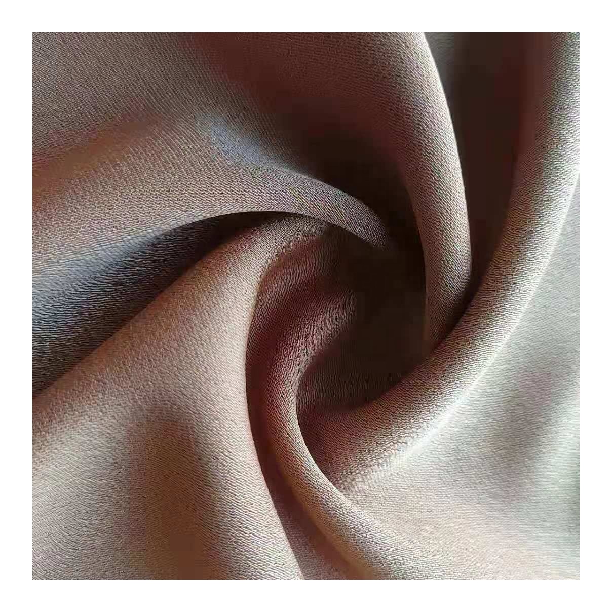 High quality blouse trousers and dress fabric polyester composite one-side linen fabric