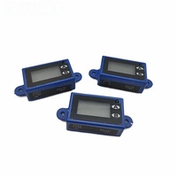 Compteur de pièces numérique LCD à double rangée 7 chiffres avec rétroéclairage pour machine de jeu d'arcade électrique, en plastique, réinitialisable