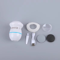 Meuleuse de pieds Soins des pieds Outils de pédicure Enlèvement des callosités Lime latérale Râpe à talon Dissolvant de limes Callosités domestiques Double vitesse
