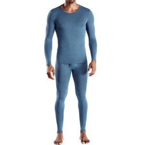 Di alta qualità da <span class=keywords><strong>uomo</strong></span> caldo abbigliamento interno pigiama tute termiche 2 pezzi mutandine termiche mutandine cotone bambù da <span class=keywords><strong>uomo</strong></span> - Product Image 4
