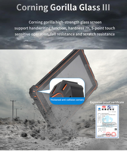 10 inch 1920*1200 IPS Corning Glass wifi màu xanh răng PoE RJ45 RS485 RS232 Wall Mount Rugged <span class=keywords><strong>Tablet</strong></span> PC - Product Image 2