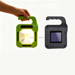 Portable Solar <b>LED</b> Camping <b>Light</b> <b>Rechargeable</b> <b>Work</b> Flashlight with Hook & Magnetic Base Waterproof Emergency Lantern for Outdoor - Product Image 1