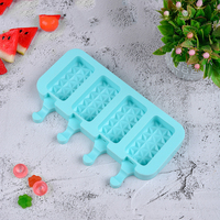 Moules à glace et à sucettes glacées en silicone 3D personnalisés LINKAIZ SM03 sans BPA - Forme et couleur personnalisables en DIY