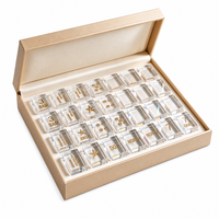 Juego de Fichas de Mahjong Americanas de Acrílico Transparente Personalizado de 166 Fichas |   Grabado Láser en Oro |   Programas de Regalos Corporativos |   Cantidad mínima de pedido: 50 conjuntos
