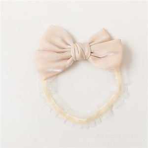 عصابة رأس للأطفال، تصميم أميرة، لعمر شهر واحد، مع فيونكة، للأطفال حديثي الولادة، إكسسوارات شعر للأطفال - Product Image 4