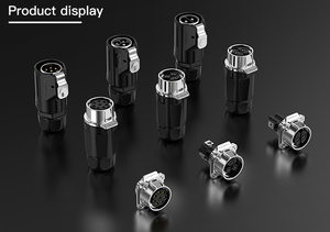 Cnlinko Lp28 2 3 8 Pin 8 pin kết nối cao hiện tại 50A nam và nữ không thấm nước Docking hàng không cắm kết nối - Product Image 4