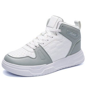 US 15 16 EU 49 50 <span class=keywords><strong>Zapatillas</strong></span> altas de cuero para <span class=keywords><strong>hombre</strong></span> con suela amortiguadora Diseño de comodidad durante todo el día para actividades <span class=keywords><strong>urbanas</strong></span> al aire libre - Product Image 3