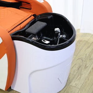 Vapeur professionnel cheveux lavage chaise moderne Spa tête Salon cheveux lavage tête Spa thérapie chinois thaï shampooing lit de Massage - Product Image 4