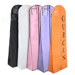 Custom Eco Men <strong>Suit</strong> Garment Dust <strong>Bag</strong> Gown Women Wedding Dress Storage <strong>Bag</strong> With Logo - Product Image 4