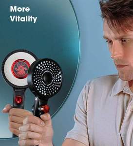 <span class=keywords><strong>Soffione</strong></span> <span class=keywords><strong>doccia</strong></span> a doppia faccia <span class=keywords><strong>con</strong></span> 3 funzioni e filtro per la cura della pelle ad alta pressione - Product Image 2