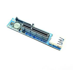 อะแดปเตอร์ขยายพอร์ต PCI-E Riser <span class=keywords><strong>Mini</strong></span> <span class=keywords><strong>PCIE</strong></span> เป็น <span class=keywords><strong>PCIE</strong></span> X4 พร้อมสาย USB ยาว 30 ซม. สำหรับเชื่อมต่อการ์ดจอคอมพิวเตอร์ - Product Image 4