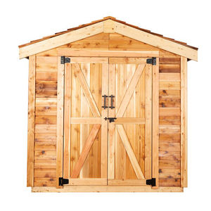 Cobertizo de Almacenamiento Modular y Moderno de Madera para Jardín de Bajo Costo y Estructura Duradera - Product Image 2