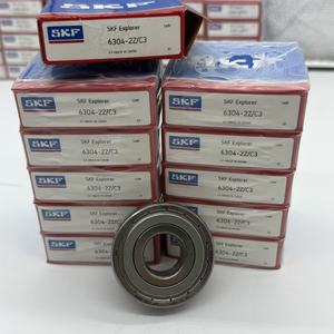 Rolamento de Esferas de Sulco Profundo <span class=keywords><strong>SKF</strong></span> 6304-2Z/C3 para Motores Elétricos, Linha Única, Resistente ao Desgaste e à Corrosão, Tamanho 20x52x15mm - Product Image 2