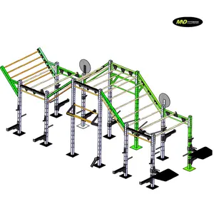 ספורט מרכז כוח מפעל הנמכר ביותר תרגיל ספורט מסחרי חדר כושר כושר ציוד קוף טיפוס סולם Rig מכונה