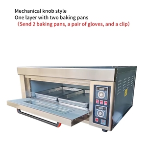 <span class=keywords><strong>Four</strong></span> à pâtisserie professionnel commercial à double porte française, à gaz, avec thermostat réglable, pour boulangerie - Product Image 2
