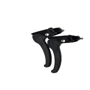 Leviers de frein de vélo en aluminium forgé, conception ergonomique à 2 doigts, pour vélo de montagne et vélo pliant - Product Image 5