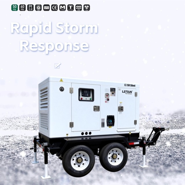 US Emergency Power Kit 20kva 30kva Portable Backup Diesel Generator Whole House Generator Economical Energy Saving