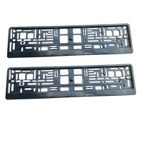 EU Russland Deutschland ABS Verstärkter Auto-Kennzeichenhalter 525*130mm Europäischer Standard Nummernschildhalter