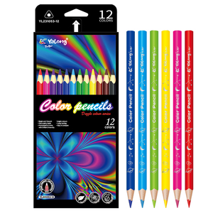 Poteau <span class=keywords><strong>triangulaire</strong></span> <span class=keywords><strong>de</strong></span> peinture écologique en bois <span class=keywords><strong>de</strong></span> vente chaude <span class=keywords><strong>de</strong></span> Yalong avec des couleurs riches et des <span class=keywords><strong>crayons</strong></span> <span class=keywords><strong>de</strong></span> <span class=keywords><strong>couleur</strong></span> <span class=keywords><strong>de</strong></span> peinture pour enfants empilables - Product Image 1