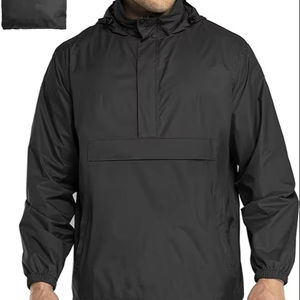 Giacca antipioggia impermeabile leggera da uomo con piumino in stile piumino da esterno per escursioni a Golf da viaggio - Product Image 1