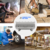 Réservoir d'air de 125 L en acier au carbone, réservoir d'eau, réservoir de stockage d'air comprimé pour équipement de beauté, générateurs d'impulsions de choc