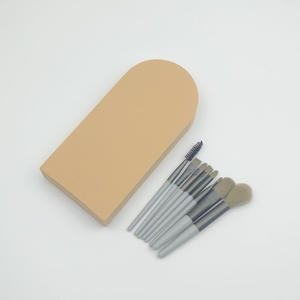 Sparrow Factory – Nouveau Kit de Maquillage Professionnel 8 Pièces en Gros : Pinceaux Angulaires à Poils Synthétiques, Manche en Plastique, pour Fard à Joues, Poudre et Correcteur Visage - Product Image 2