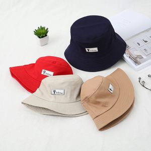 หมวกทรงถังแฟชั่นผ้าฝ้ายพิมพ์ลายหรือปักโลโก้ของคุณเอง - Product Image 1