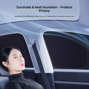 Pare-<span class=keywords><strong>soleil</strong></span> latéral de voiture sur mesure, isolation thermique, occultant, protection de la vie privée, accessoires intérieurs automobiles - Product Image 3