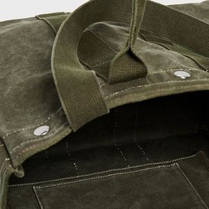 Bolsa de Mano Grande de Lona Personalizada con Bordado para Mujer, Bolsa de Hombro Impermeable y Portátil para Viajes de Invierno, Primavera, Verano y Otoño - Product Image 4