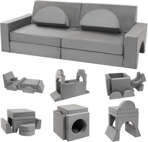 Installations <span class=keywords><strong>de</strong></span> jeux modulaires d'intérieur personnalisables pour enfants avec grand canapé en ABS à l'échelle 1:8 directement du fabricant - Product Image 2