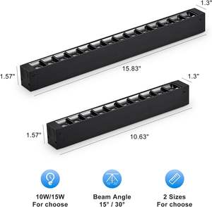 Luz LED Magnética Empotrada de Aluminio para Tiendas, Hoteles y Oficinas, Precio al por Mayor - Product Image 2