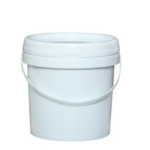 Cubo de plástico blanco de 25L, material PP de grado alimenticio con Cubierta acolchada para uso doméstico, pintura, gasolina, almacenamiento de alimentos - Product Image 6